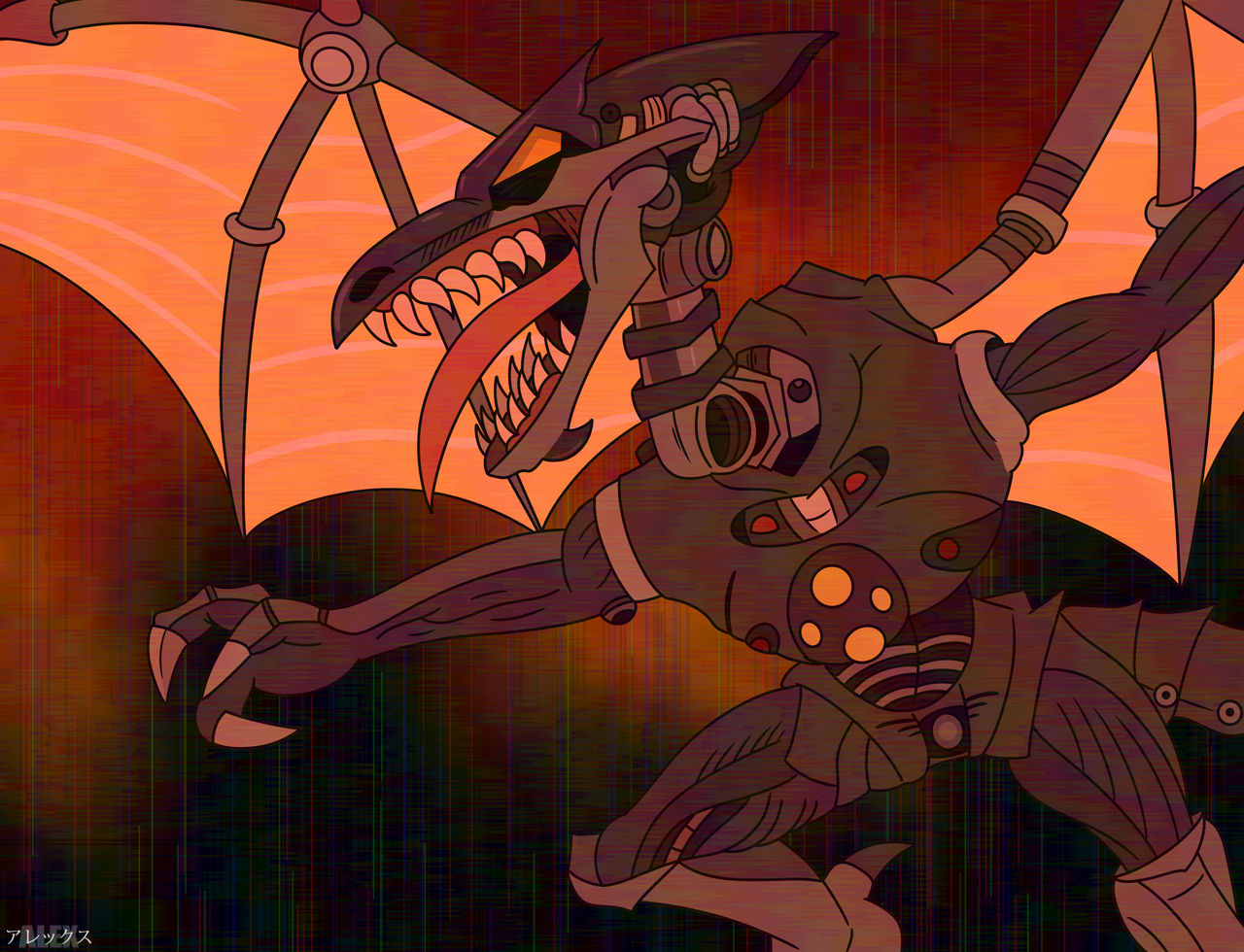 Meta Ridley by FurryLovePup on DeviantArt