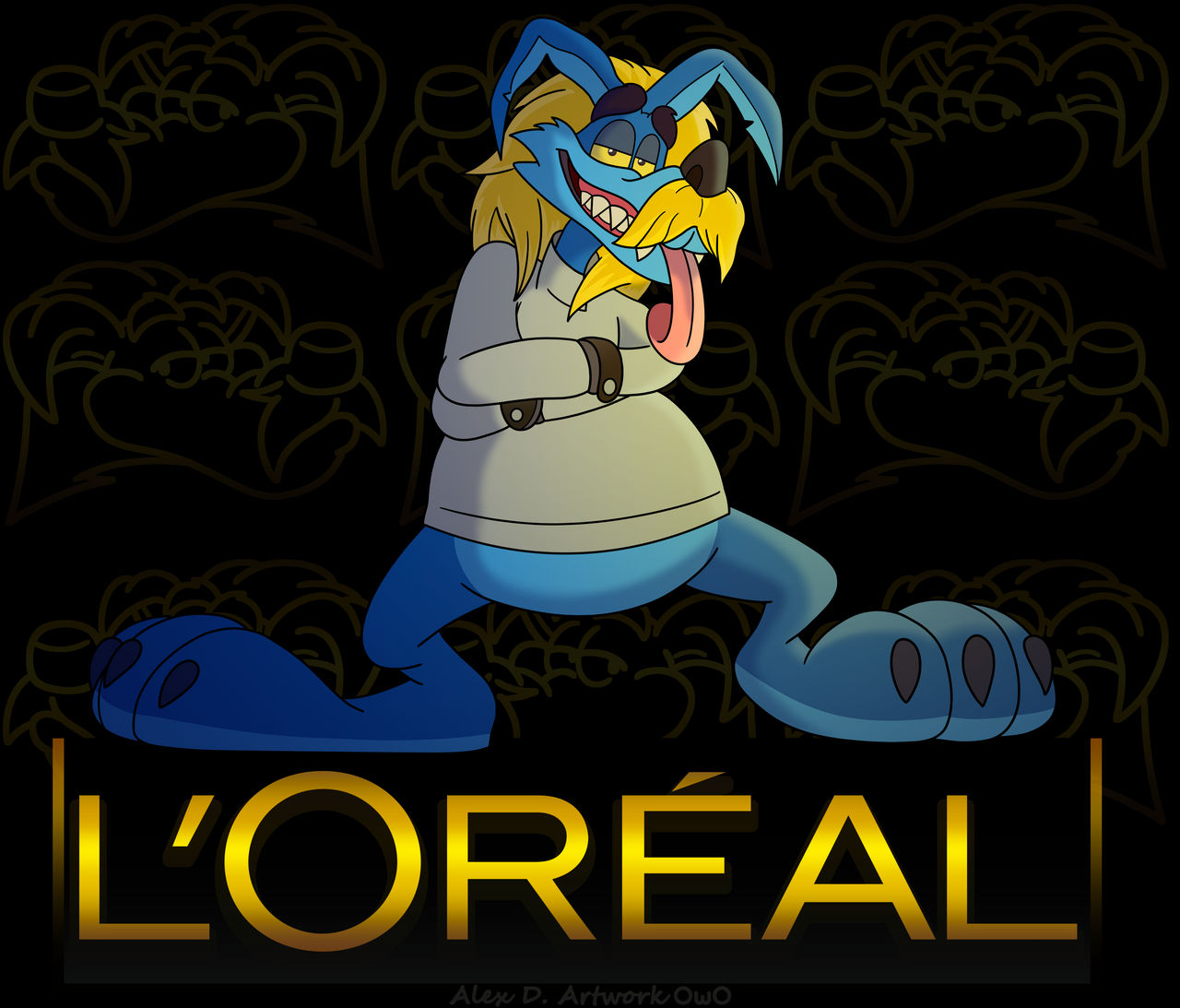 Boxer Ripper Roo L'OREAL - Ripper Roo by FurryLovePup on DeviantArt