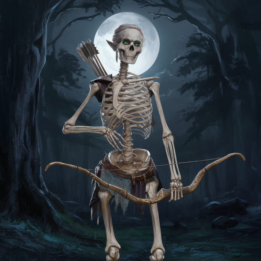 Deviantart Klooaid A-hauntingly-beautiful-illustration-of-a-skeletal- by Klooaid on DeviantArt