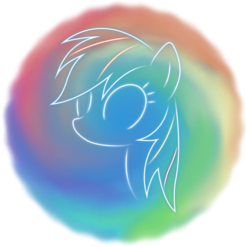 Neon RainbowDash