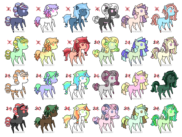 Pony Adoptables Batch Five (Closed)