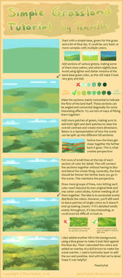 Simple Grassland Tutorial + brush settings