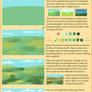 Simple Grassland Tutorial + brush settings
