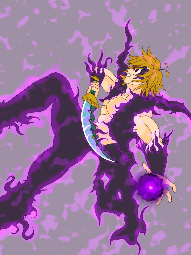 Nanatsu No Taizai 300 The Demon King Meliodas by IITheYahikoDarkII on  DeviantArt