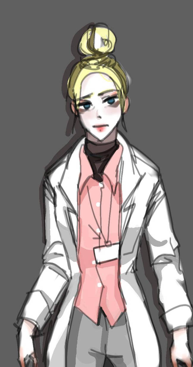Lab girl by AnaDerp on DeviantArt