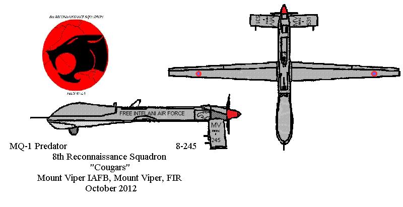 8th Recon Squadron MQ-1A Predator