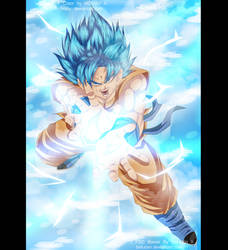 Goku SSJ God Blue!
