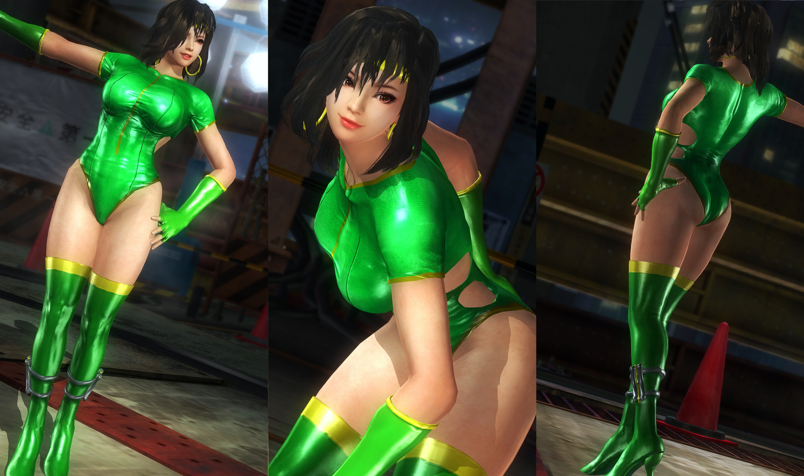 Someone is making tons of mods for DOA5:LR, and this one popped up. 
