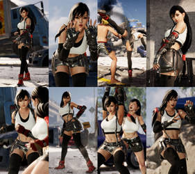 (DOA6) TIFA LOCKHART - FF7RE