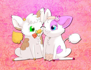 Roses and Violets by HoppityandBee Roses and Violets by HoppityandBee