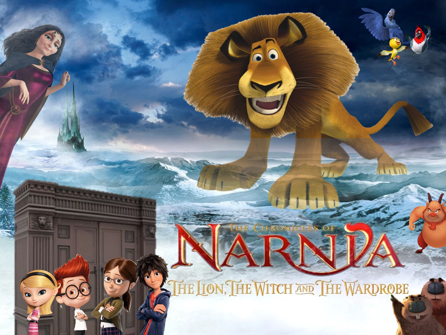 Despicable Narnia: (meeting Aslan) by DarkMoonAnimation on DeviantArt