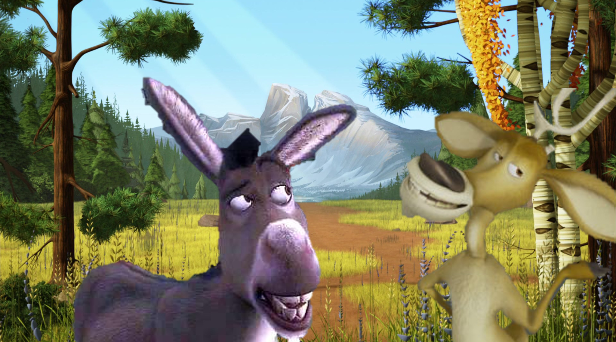 Shrek and Donkey PNG 9 by DarkMoonAnimation on DeviantArt