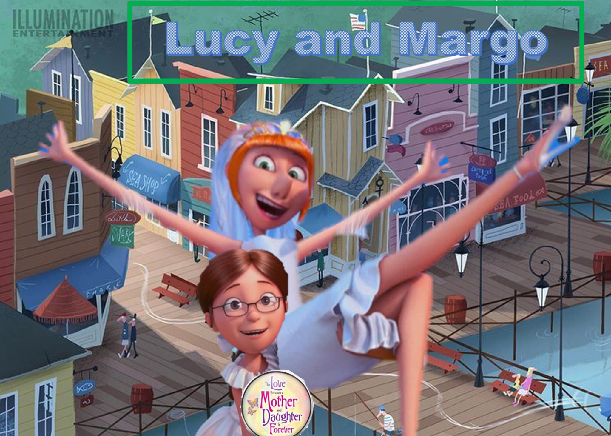 Lucy and Margo meet Mr Peabody and Sherman by DarkMoonAnimation on  DeviantArt