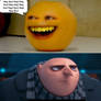 Annoying Orange annoying Gru