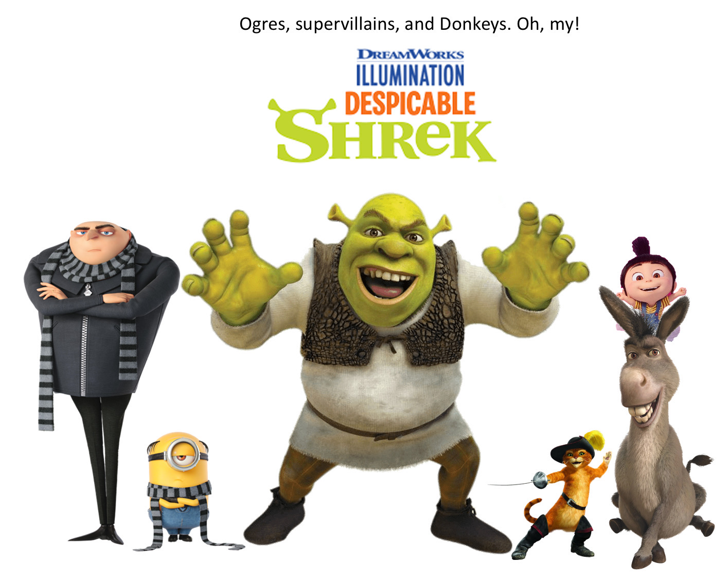 Shrek and Donkey PNG 9 by DarkMoonAnimation on DeviantArt