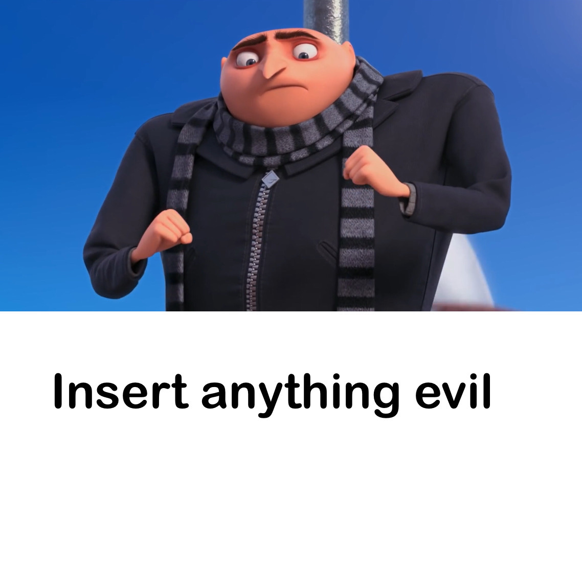 Who and What is about to shoot Gru Blank Meme by Disneyponyfan on DeviantArt