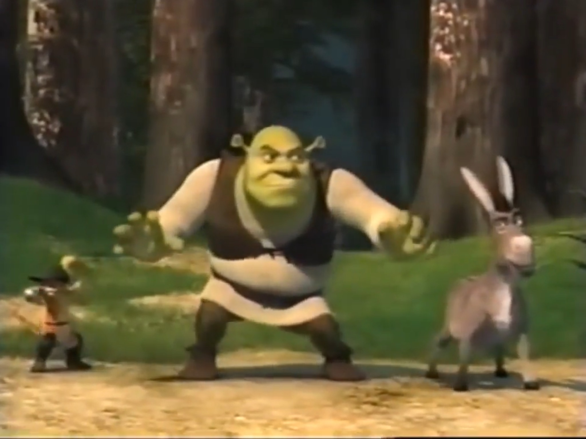 Shrek, Donkey and Puss PNG by DarkMoonAnimation on DeviantArt