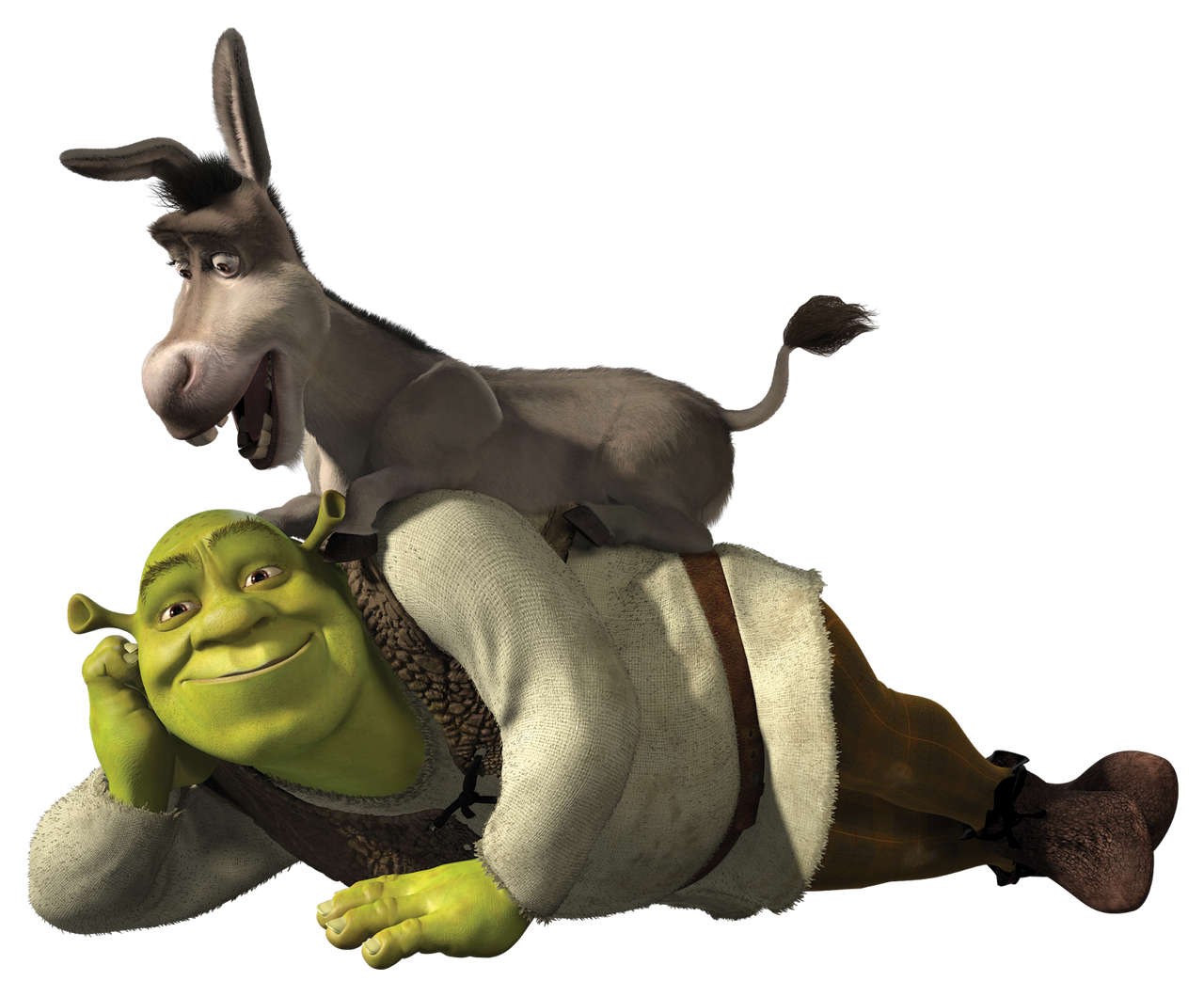 Shrek and Donkey (PNG) by DarkMoonAnimation on DeviantArt