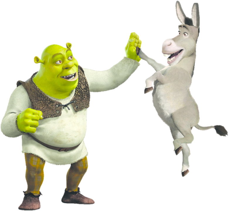 Shrek and Donkey PNG 9 by DarkMoonAnimation on DeviantArt