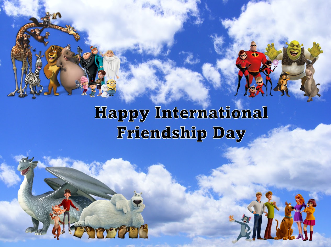 Happy International Friendship Day by DarkMoonAnimation on DeviantArt Happy International Friendship Day by DarkMoonAnimation on DeviantArt