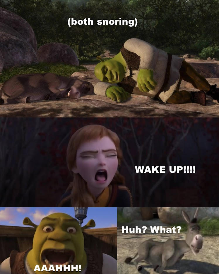 Shrek's Reaction To Meme by DarkMoonAnimation on DeviantArt