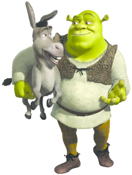 Shrek and Donkey PNG 13 by DarkMoonAnimation on DeviantArt