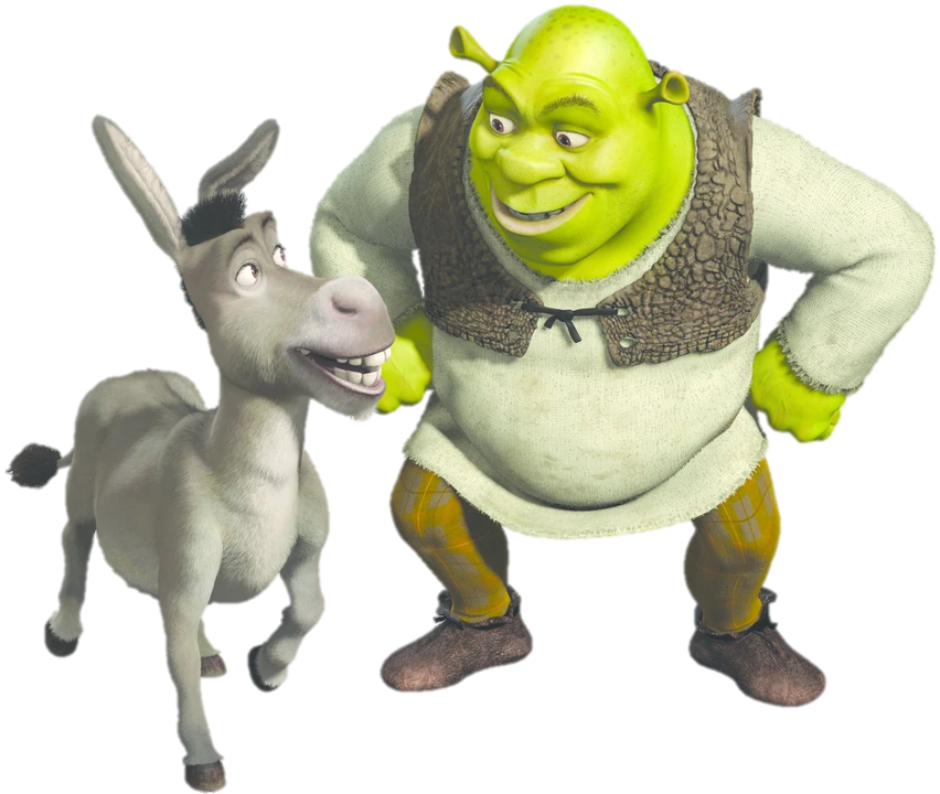 Shrek and Donkey PNG 7 by DarkMoonAnimation on DeviantArt