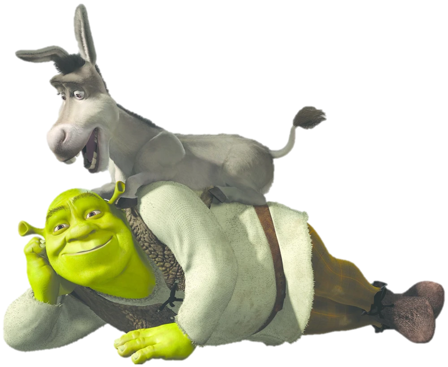 Shrek and Donkey PNG 7 by DarkMoonAnimation on DeviantArt