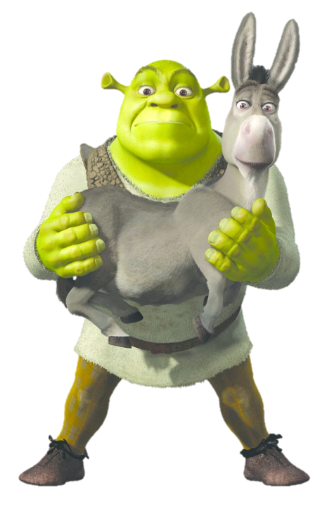 Shrek and Donkey PNG 7 by DarkMoonAnimation on DeviantArt