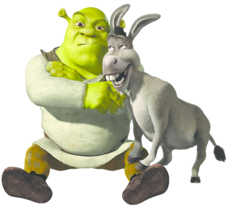 Shrek and Donkey PNG 8 by DarkMoonAnimation on DeviantArt
