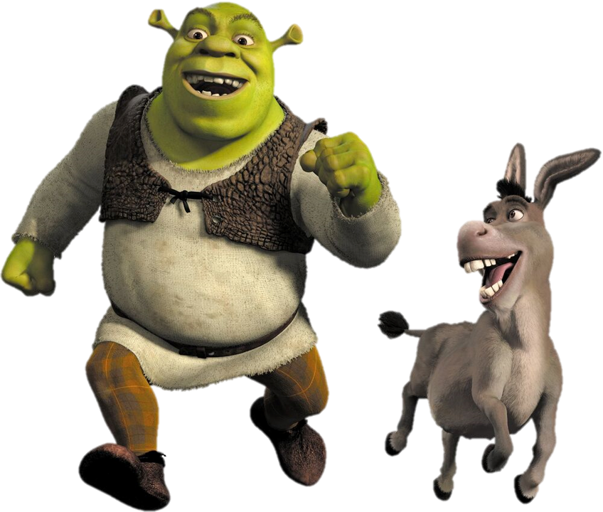 Shrek and Donkey PNG 5 by DarkMoonAnimation on DeviantArt