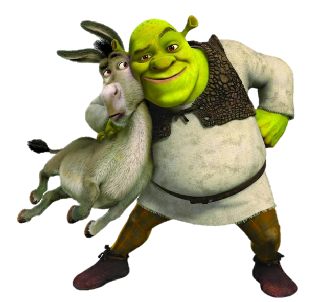 Shrek and Donkey PNG 3 by DarkMoonAnimation on DeviantArt