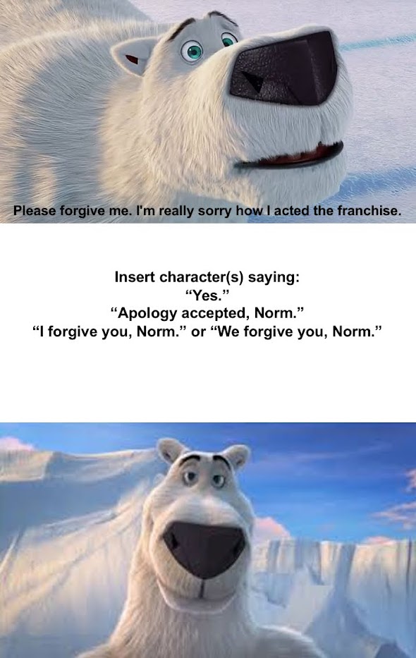 Who Accepts Norm's Apology by DarkMoonAnimation on DeviantArt