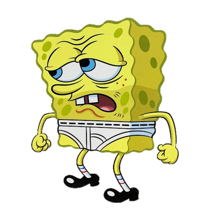 SpongeBob in his underwear by DarkMoonAnimation on DeviantArt