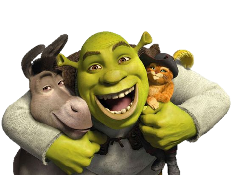 Shrek, Donkey and Puss PNG by DarkMoonAnimation on DeviantArt