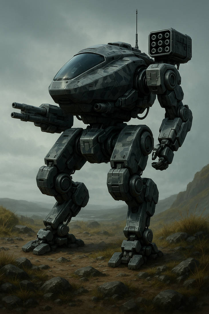 Mech Generic Daily Mech by MechsDaily on DeviantArt