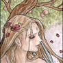 Ete. ACEO . The season Nymphs