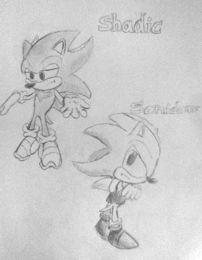 Sonic-Shadow Fusion Sketch by ihearrrtme on DeviantArt