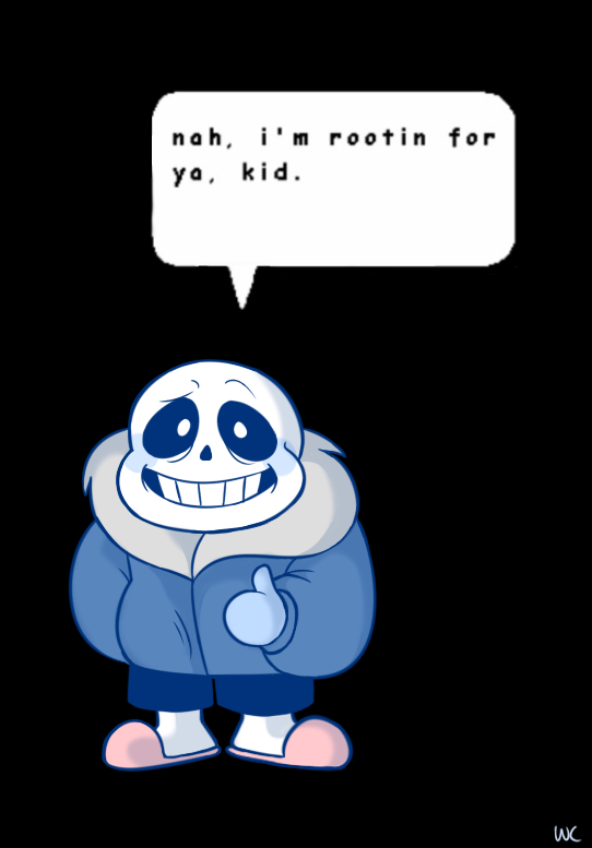 have a motivational Sans