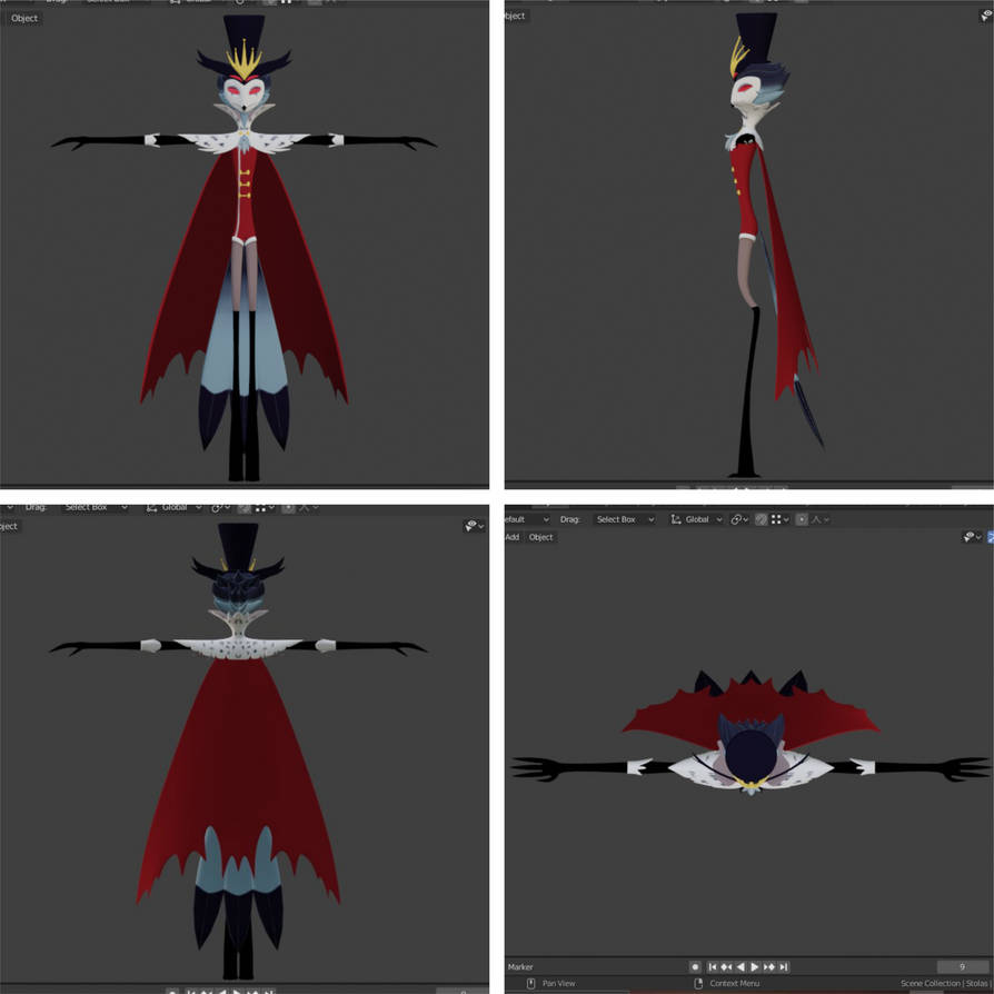 Stolas - Custom Clothing #2 (3D Model) by Joao2077 on DeviantArt