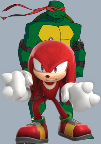 Knuckles Vs Raphael Raphael and Knuckles 01 by Zyule on DeviantArt