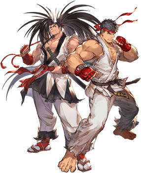Ryu and Haomaru 06 (Granblue Fantasy)