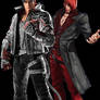 Iori Yagami and Jin Kazama 01