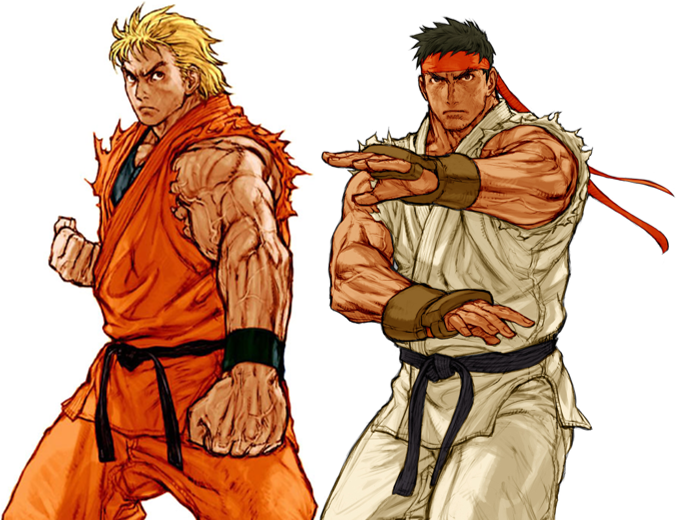 Ryu and Ryo Sakazaki 05 (SNK VS. CAPCOM) by Zyule on DeviantArt