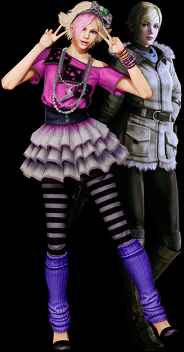 Sherry Birkin and Rosalind Starling by Zyule on DeviantArt