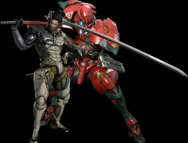 JH - Metal Gear Rising Fan Art - HF Murasama