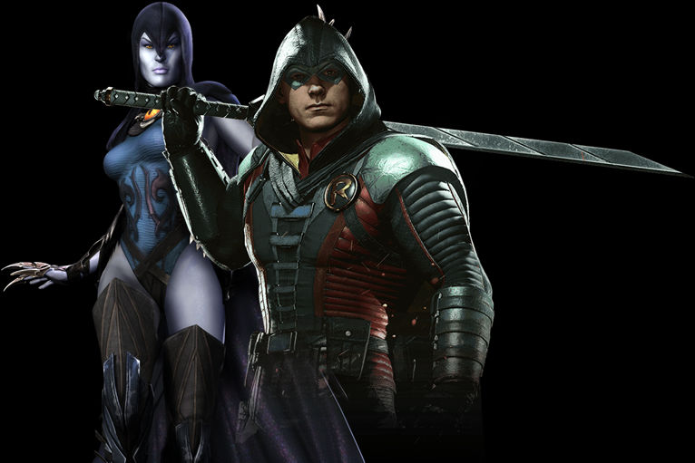Injustice Dc Ravin Robin and Raven (Injustice) by Zyule on DeviantArt
