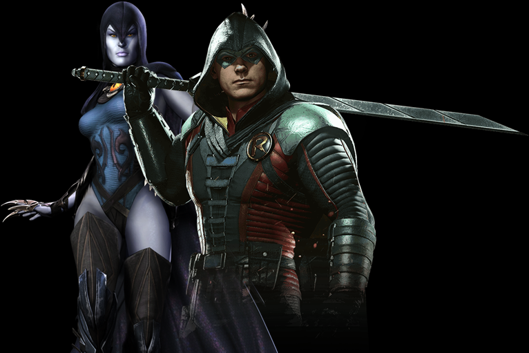 Injustice Dc Ravin Robin and Raven (Injustice) by Zyule on DeviantArt