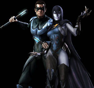 Nightwing and Raven (Injustice)