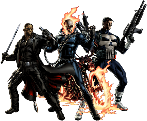 The Ghost Rider Blade And The Punisher A A By Zyule On DeviantArt the-ghost-rider-blade-and-the-punisher-a-a-by-zyule-on-deviantart